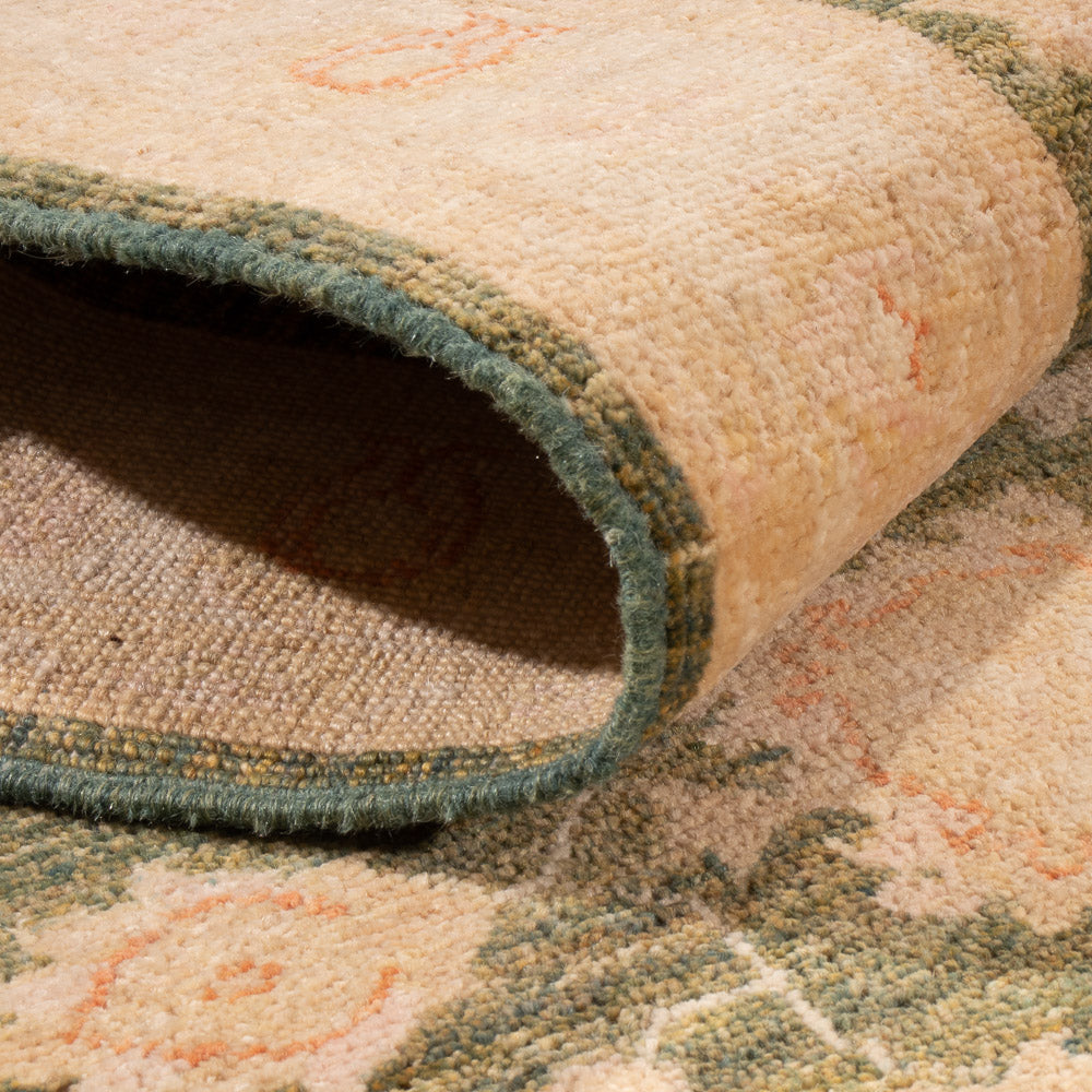 Biegacz Dywan Zieglera - 252 x 82 cm - oliwkowa zieleń