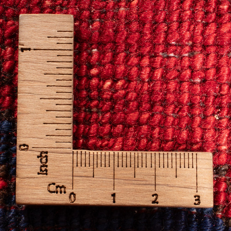 Biegacz Afgański dywan - Kunduz - 305 x 82 cm - czerwony