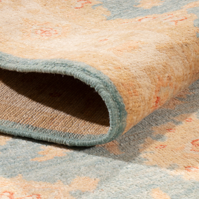 Biegacz Dywan Zieglera - 293 x 84 cm - niebieski