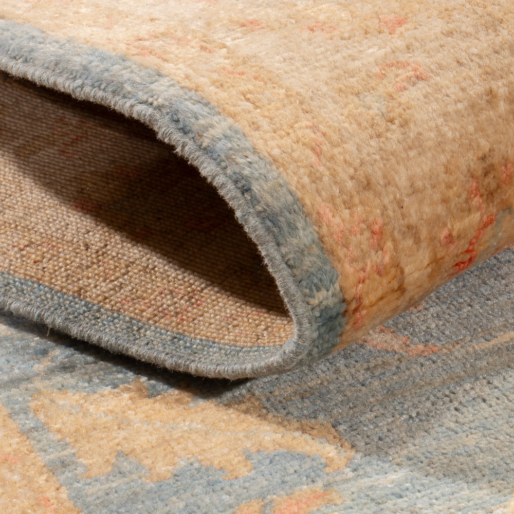 Biegacz Dywan Zieglera - 294 x 84 cm - niebieski