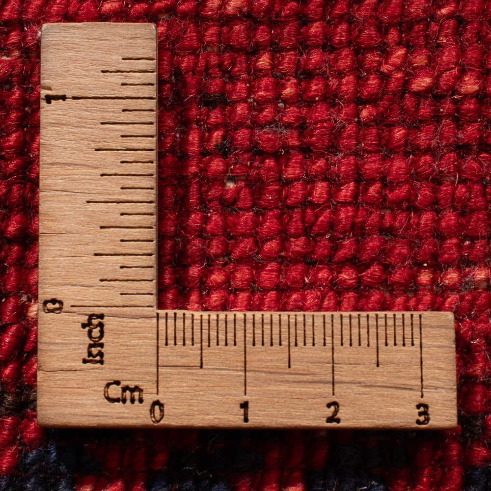 Biegacz Afgański dywan - Kunduz - 260 x 83 cm - czerwony