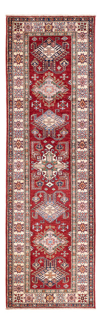 Biegacz Dywan Ziegler - Kazak - 251 x 76 cm - czerwony