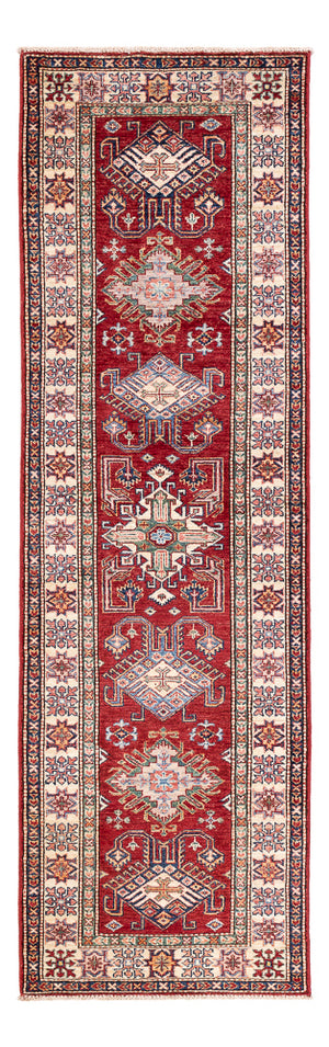 Biegacz Dywan Ziegler - Kazak - 251 x 76 cm - czerwony