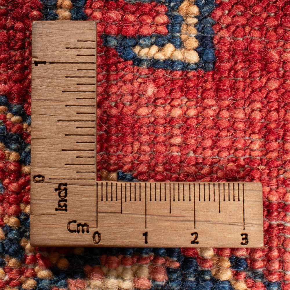 Biegacz Dywan Ziegler - Kazak - 251 x 76 cm - czerwony