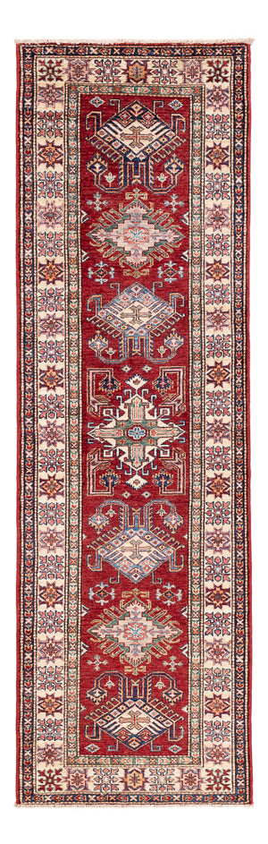 Biegacz Dywan Ziegler - Kazak - 251 x 74 cm - czerwony