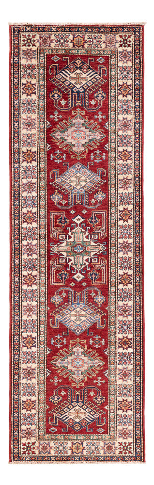 Biegacz Dywan Ziegler - Kazak - 251 x 74 cm - czerwony