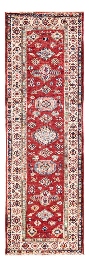 Biegacz Dywan Ziegler - Kazak - 236 x 77 cm - czerwony