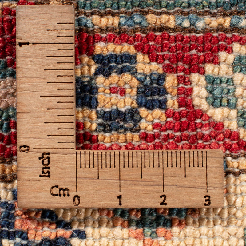 Biegacz Dywan Ziegler - Kazak - 253 x 79 cm - ciemna zieleń