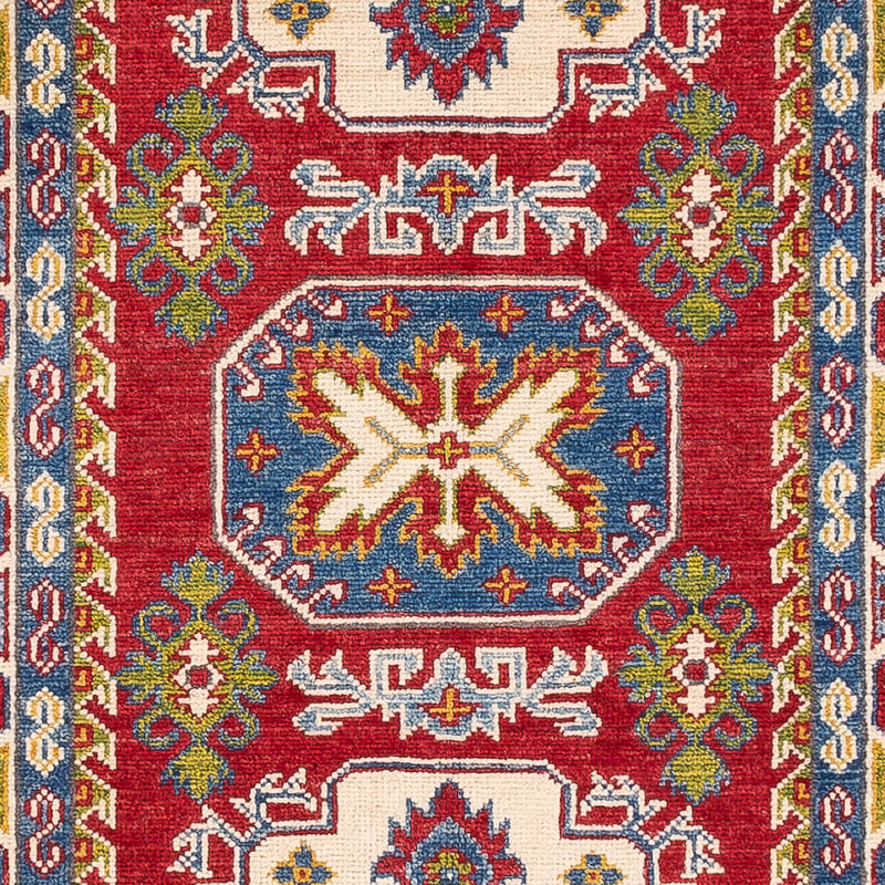 Biegacz Dywan Ziegler - Kazak - 300 x 80 cm - czerwony