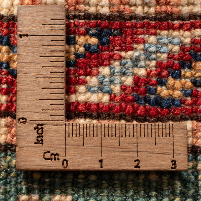 Biegacz Dywan Ziegler - Kazak - 248 x 73 cm - ciemna zieleń