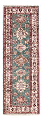 Biegacz Dywan Ziegler - Kazak - 242 x 78 cm - zielona