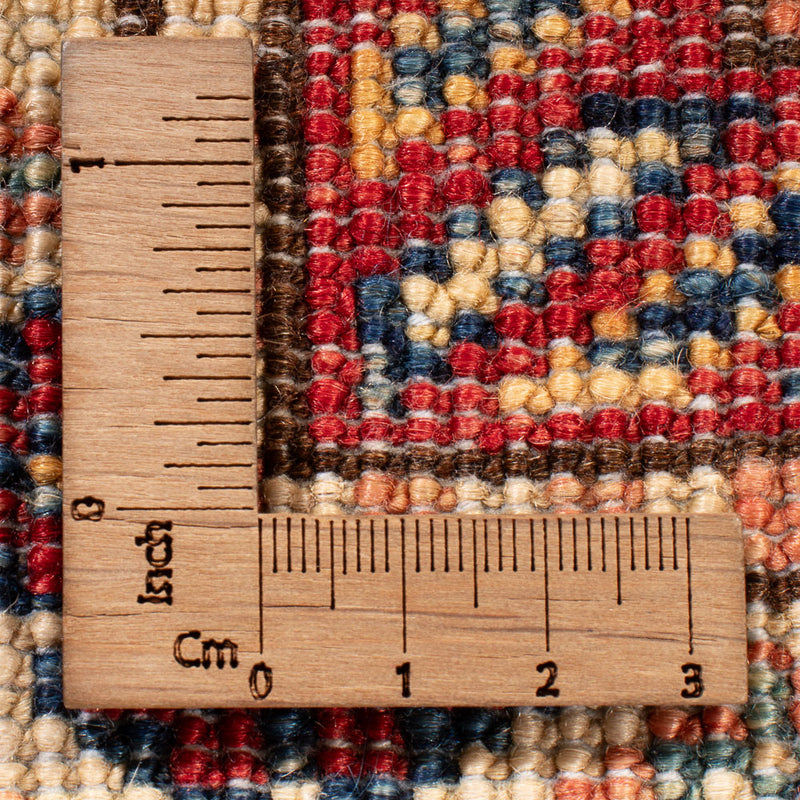 Biegacz Dywan Ziegler - Kazak - 246 x 75 cm - niebieski