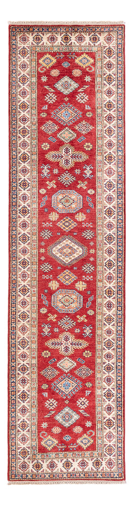 Biegacz Dywan Ziegler - Kazak - 301 x 79 cm - czerwony