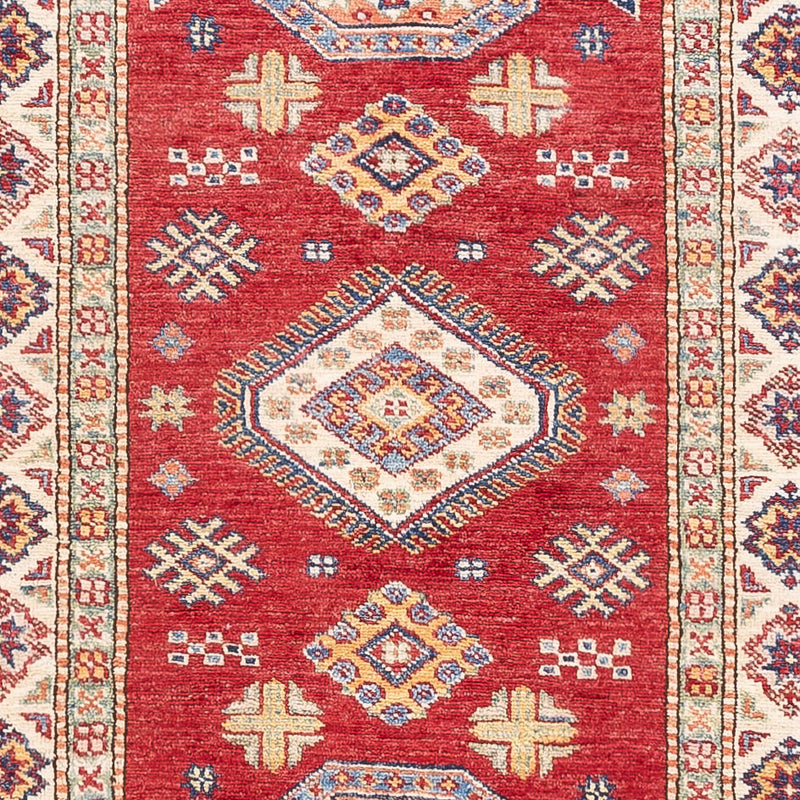 Biegacz Dywan Ziegler - Kazak - 301 x 79 cm - czerwony
