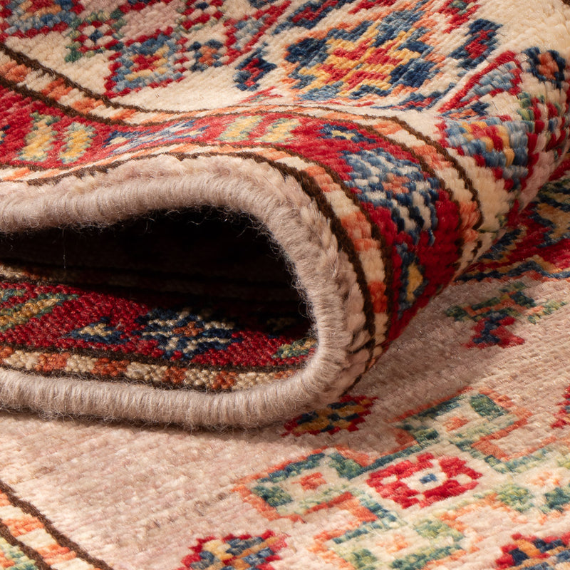 Biegacz Dywan Ziegler - Kazak - 293 x 76 cm - łososiowy