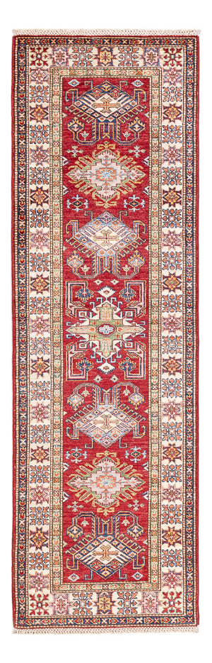 Biegacz Dywan Ziegler - Kazak - 250 x 76 cm - czerwony