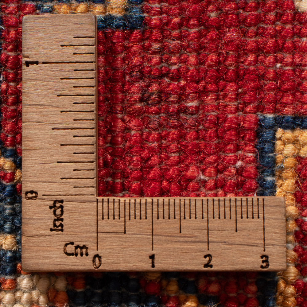 Biegacz Dywan Ziegler - Kazak - 250 x 76 cm - czerwony