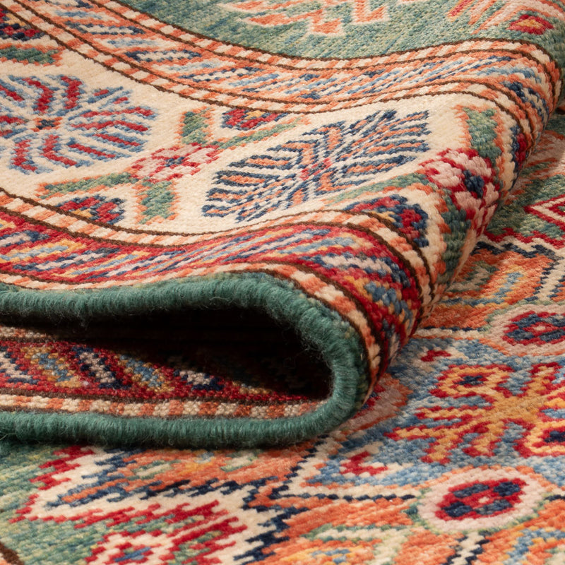 Biegacz Dywan Ziegler - Kazak - 244 x 75 cm - jasnozielony