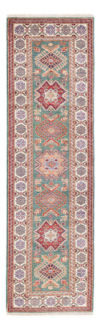 Biegacz Dywan Ziegler - Kazak - 243 x 72 cm - jasnozielony