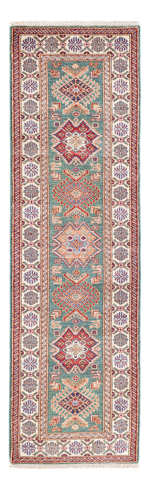 Biegacz Dywan Ziegler - Kazak - 243 x 72 cm - jasnozielony