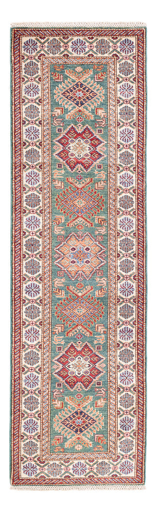 Biegacz Dywan Ziegler - Kazak - 243 x 72 cm - jasnozielony