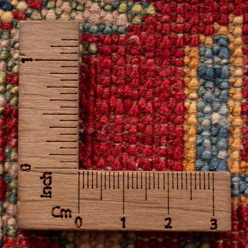 Biegacz Dywan Ziegler - Kazak - 263 x 74 cm - czerwony