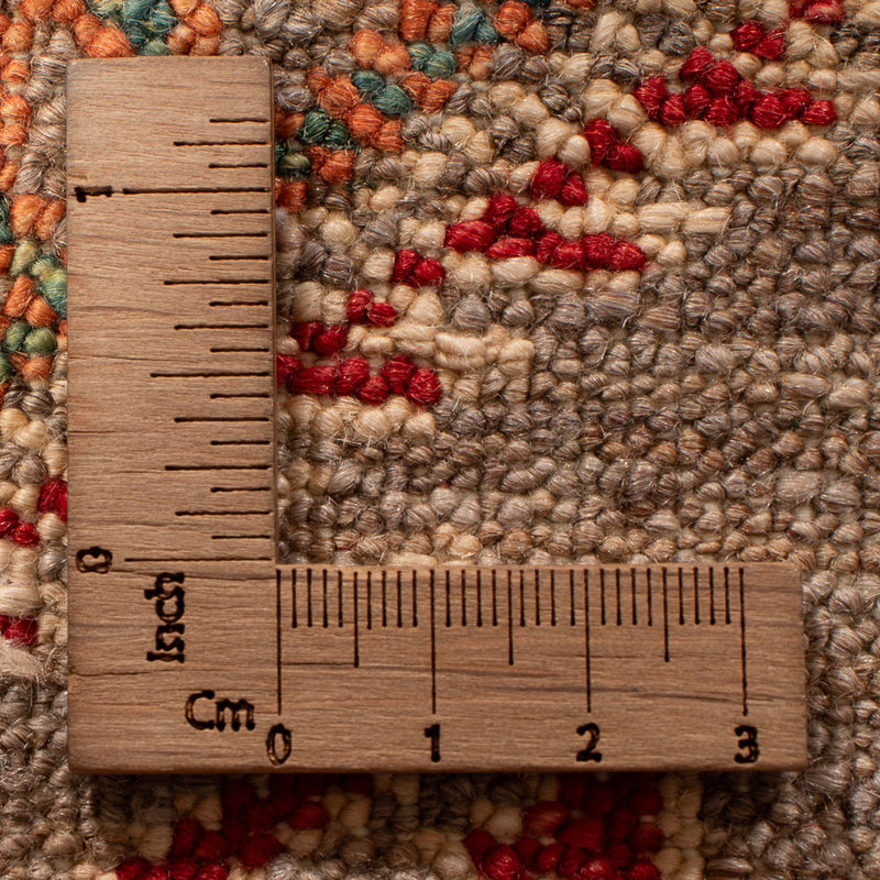 Biegacz Dywan Ziegler - Kazak - 294 x 79 cm - ciemny beż