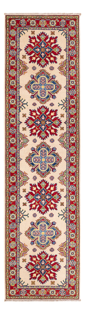 Biegacz Dywan Ziegler - Kazak - 298 x 77 cm - wielokolorowy