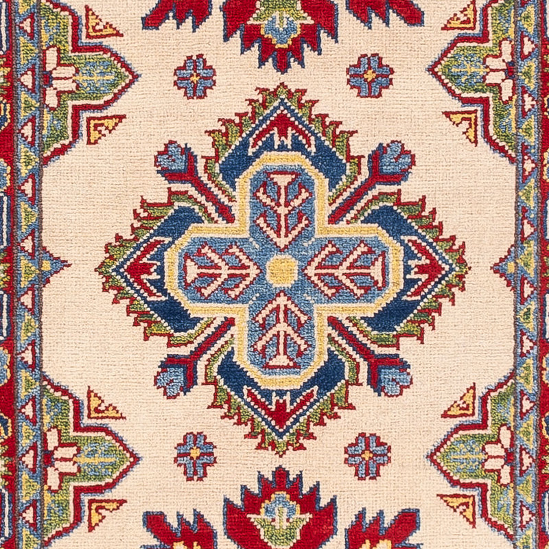 Biegacz Dywan Ziegler - Kazak - 298 x 77 cm - wielokolorowy