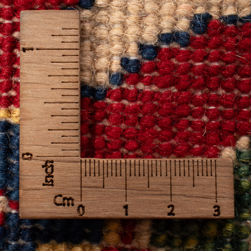 Biegacz Dywan Ziegler - Kazak - 298 x 77 cm - wielokolorowy