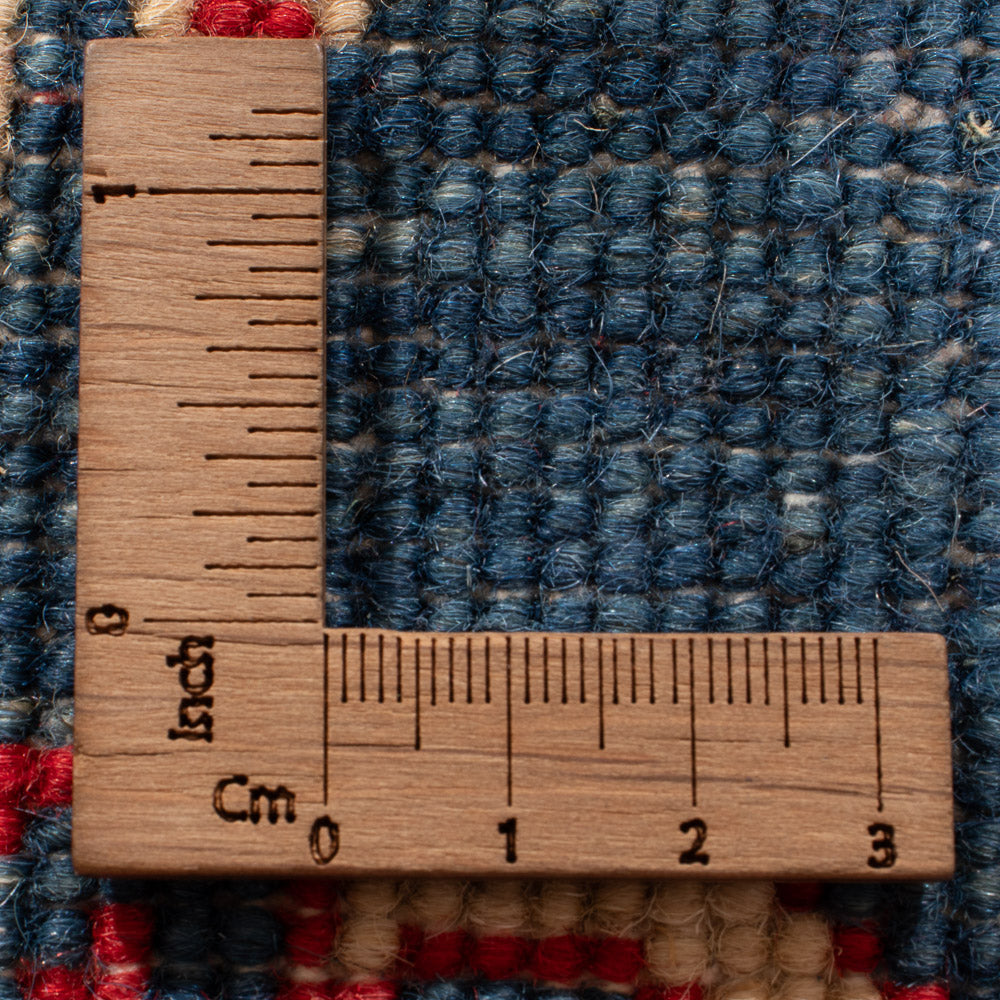 Biegacz Dywan Ziegler - Kazak - 290 x 84 cm - niebieski