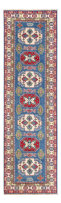 Biegacz Dywan Ziegler - Kazak - 281 x 80 cm - niebieski