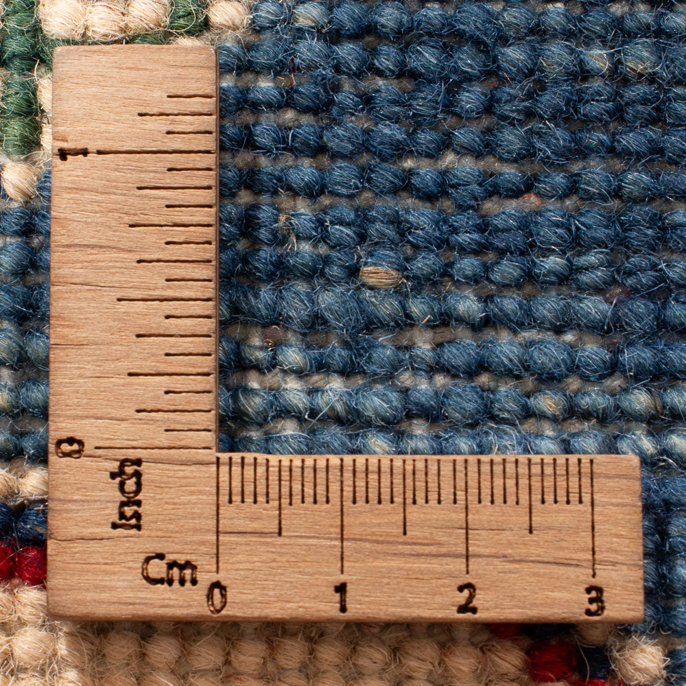 Biegacz Dywan Ziegler - Kazak - 281 x 80 cm - niebieski