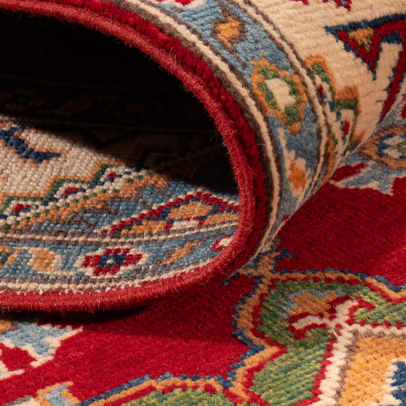 Biegacz Dywan Ziegler - Kazak - 293 x 76 cm - czerwony