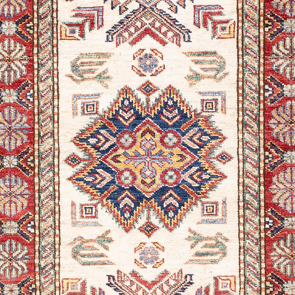 Biegacz Dywan Ziegler - Kazak - 315 x 80 cm - wielokolorowy