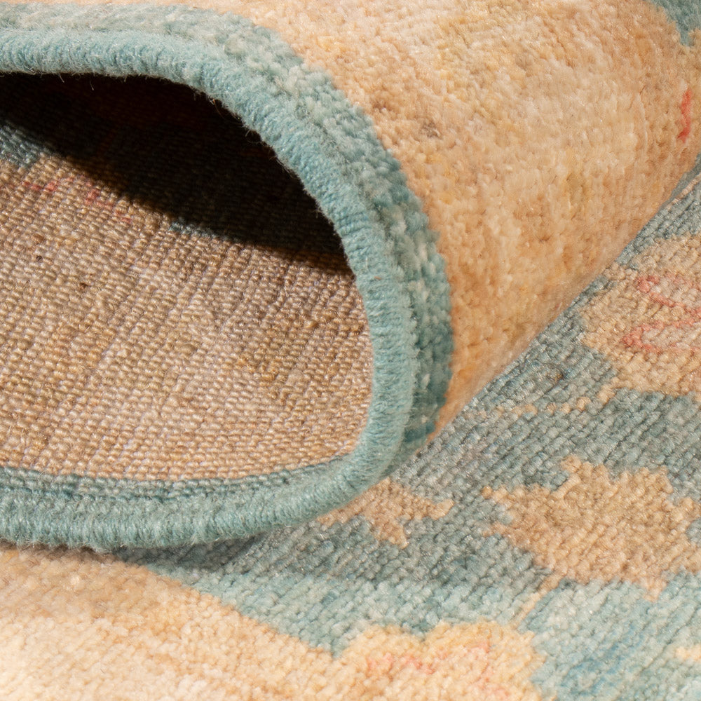 Biegacz Dywan Zieglera - 250 x 55 cm - turkusowy