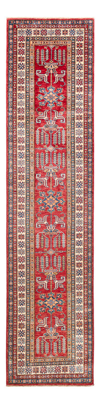 Biegacz Dywan Ziegler - Kazak - 294 x 71 cm - czerwony