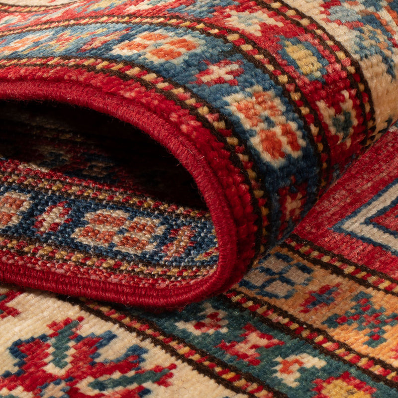 Biegacz Dywan Ziegler - Kazak - 294 x 71 cm - czerwony