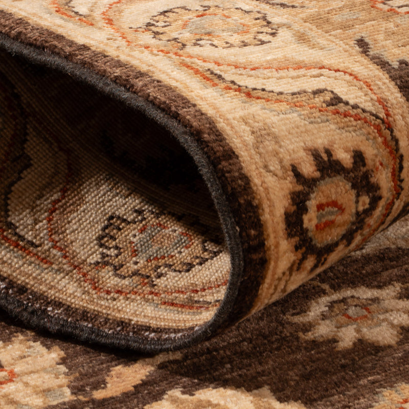 Biegacz Dywan Zieglera - 305 x 75 cm - ciemny beż