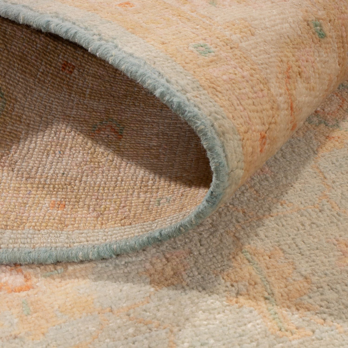 Dywan Zieglera - 160 x 98 cm - aqua