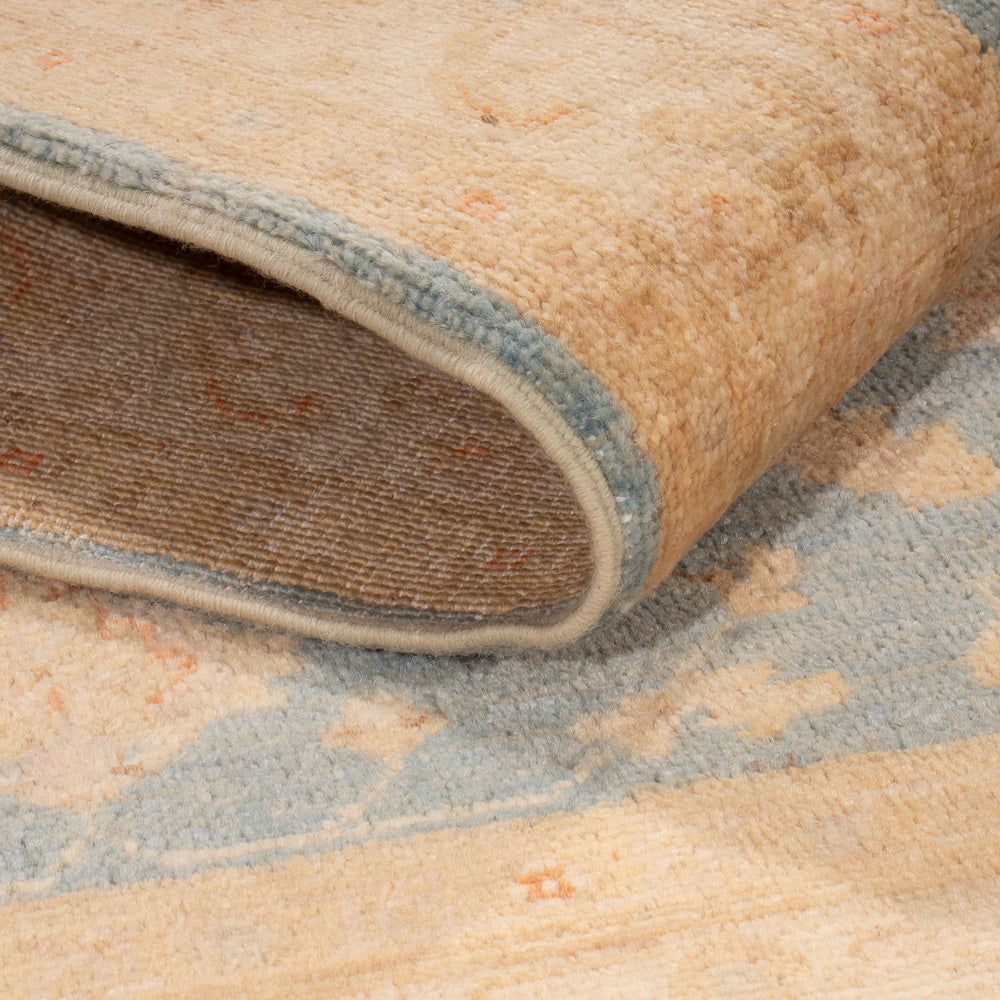 Dywan Zieglera - 149 x 100 cm - niebieski