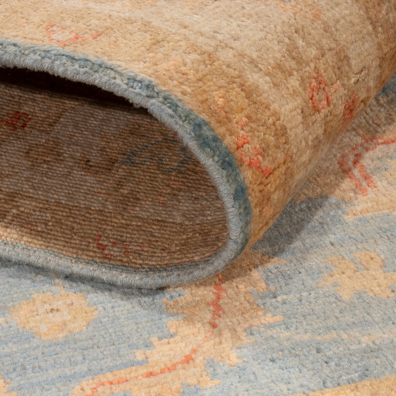 Dywan Zieglera - 150 x 104 cm - niebieski