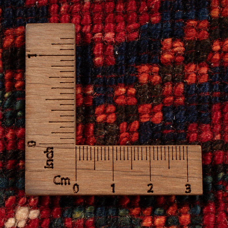 Dywan afgański - 151 x 104 cm - czerwony