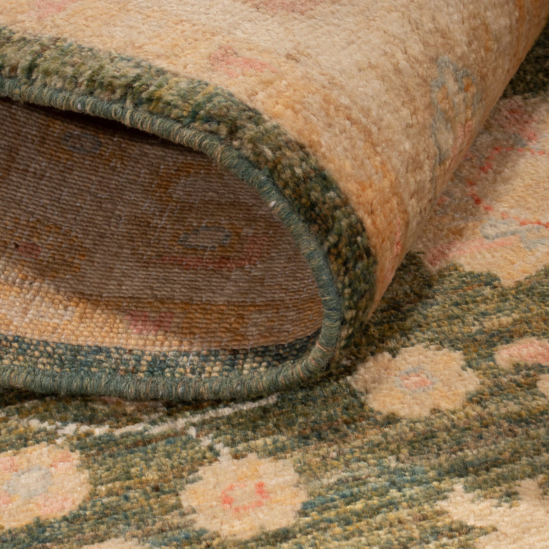 Dywan Zieglera - 148 x 103 cm - oliwkowa zieleń