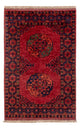 Dywan afgański - 152 x 99 cm - czerwony