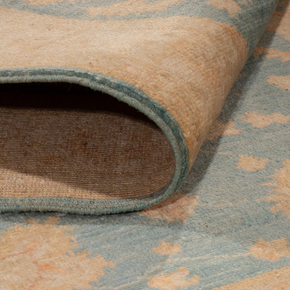 Dywan Zieglera - 157 x 99 cm - niebieski