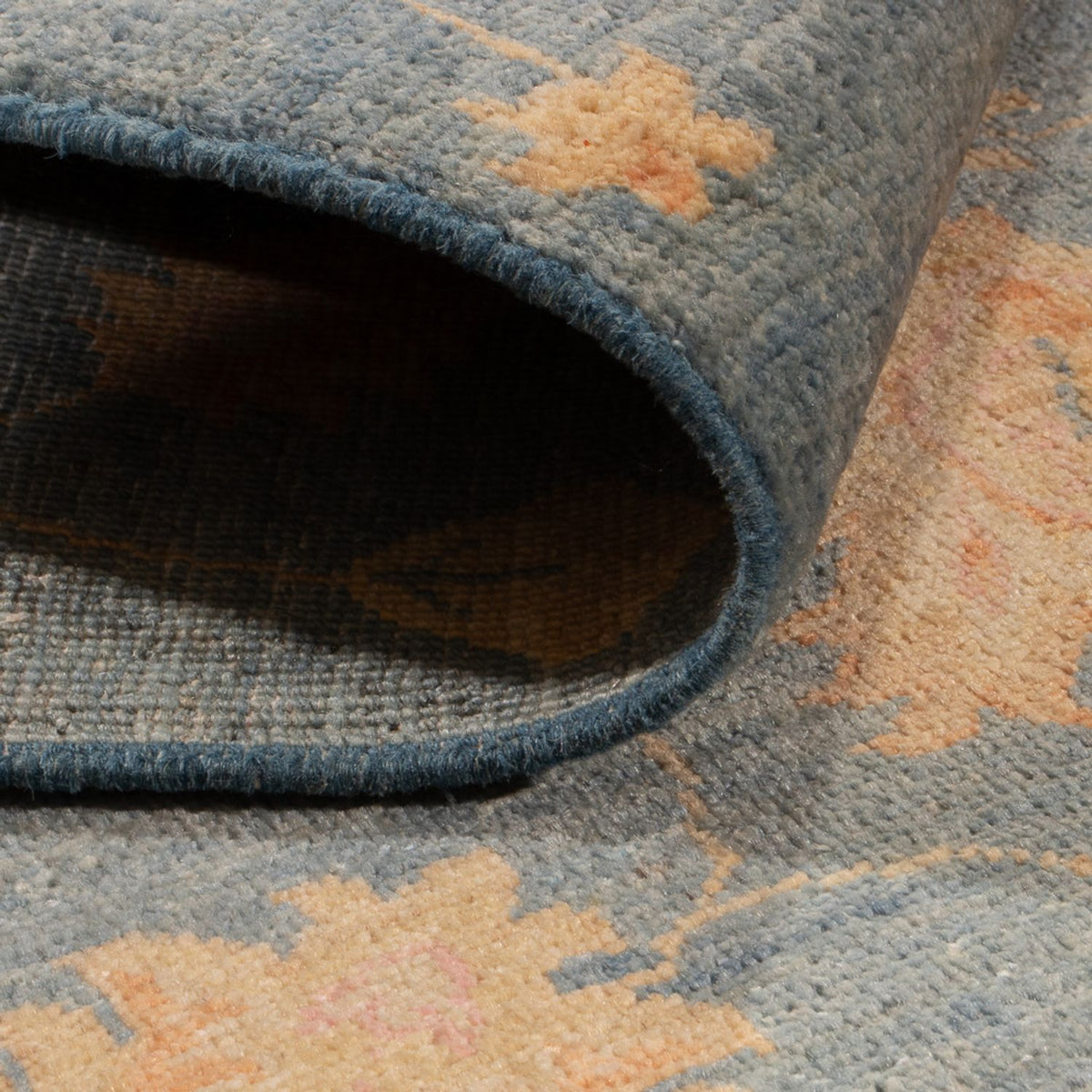 Dywan Zieglera - 148 x 102 cm - niebieski