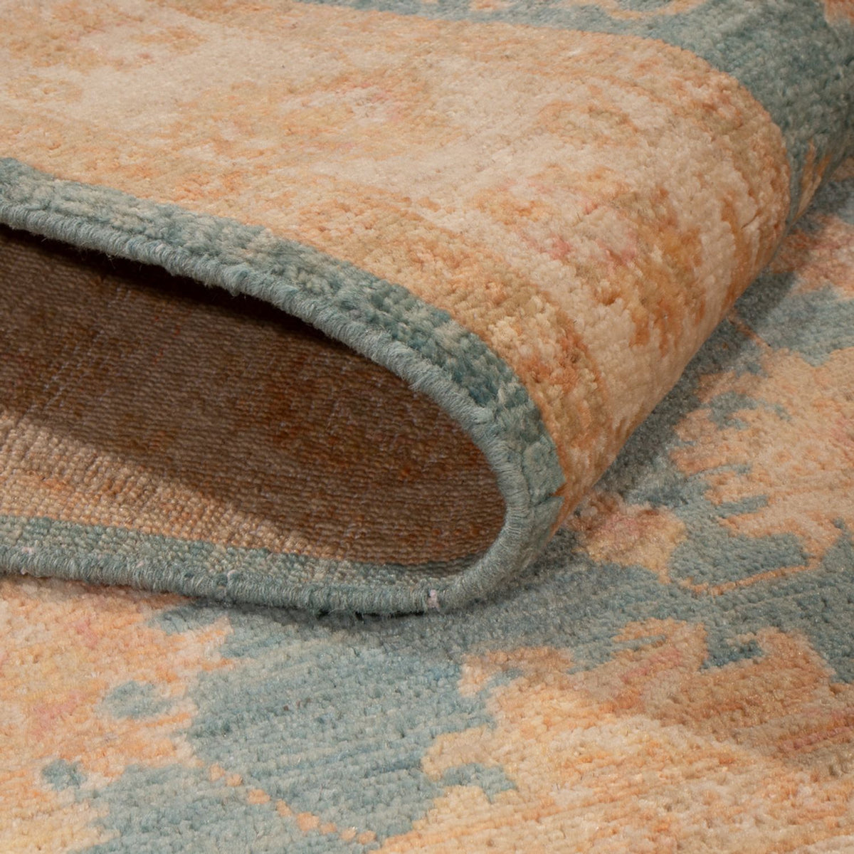 Dywan Zieglera - 143 x 100 cm - niebieski