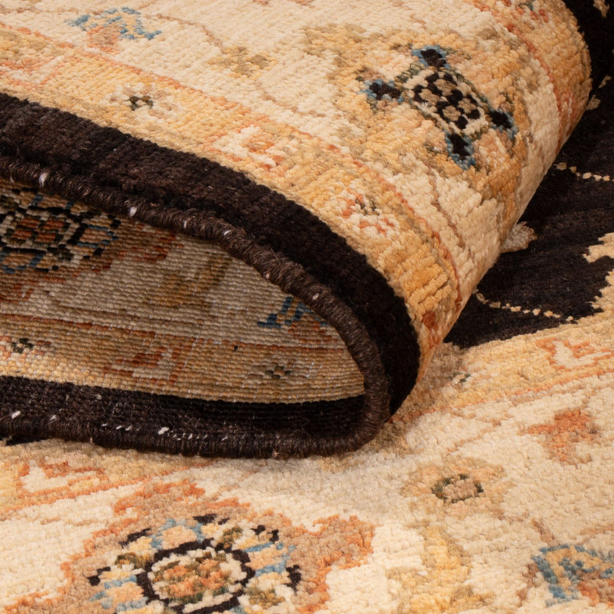 Dywan Zieglera - 146 x 105 cm - czarny