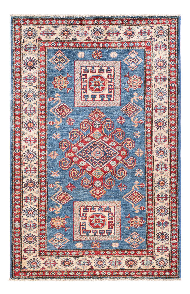 Dywan Ziegler - Kazak - 150 x 97 cm - niebieski